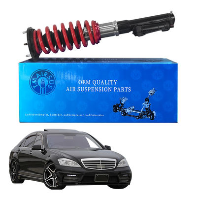 Mercedes W221 Air Spring To Coil Spring Coversion Kit с рекламой и регулируемым воздушным подвесом