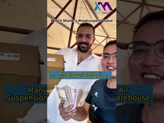 Технические детали пневматической подвески Tech Master готовы в Дубае!