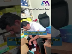 Дубайские клиенты устанавливают и тестируют наши пневмоамортизаторы на месте.