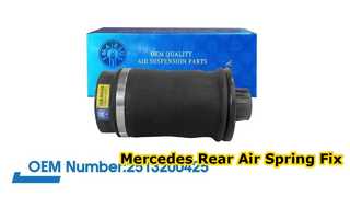 Mercedes-Benz W251/R350 R500 задняя пневмоподушка